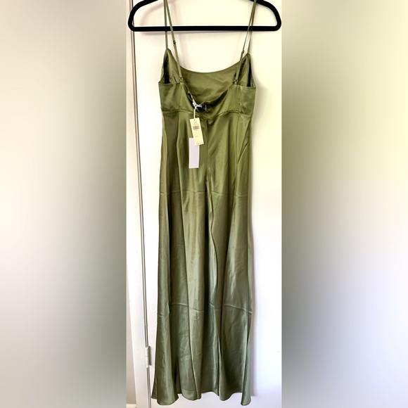 Reformation Kailyn Silk Dress 8 - Picture 6 of 9